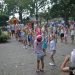 Spelletjes in wintersferen, winterse muziek, maar toch lekker buiten picknicken