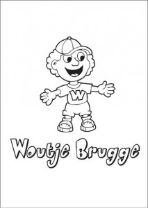 Kleurplaat Woutje I2