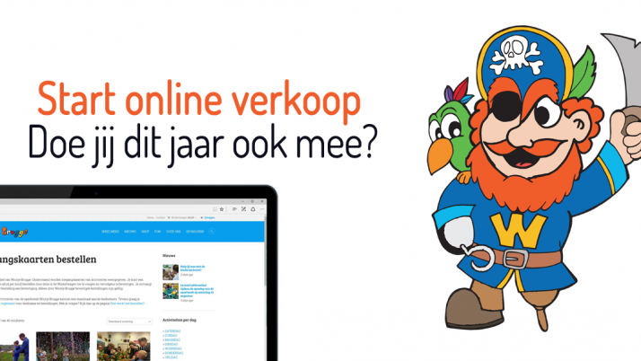 Online verkoop toegangskaarten is gestart