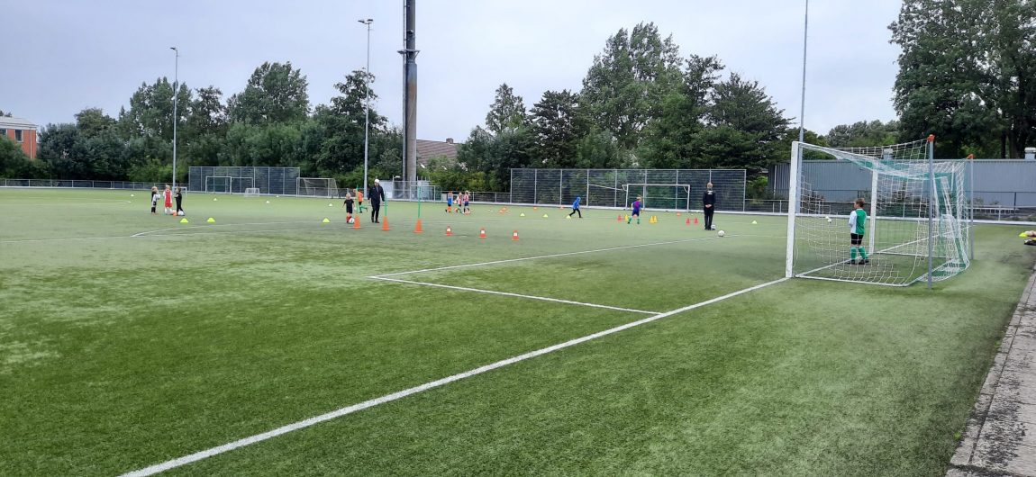 Veel talent op voetbalveld