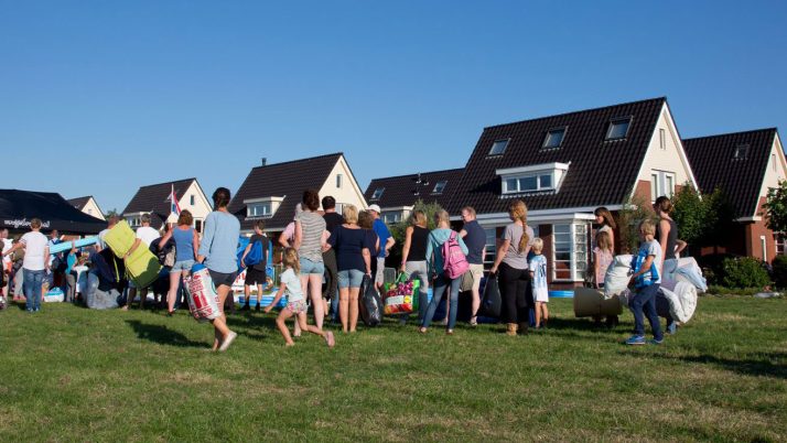 Spannend avondspel huttenbouw